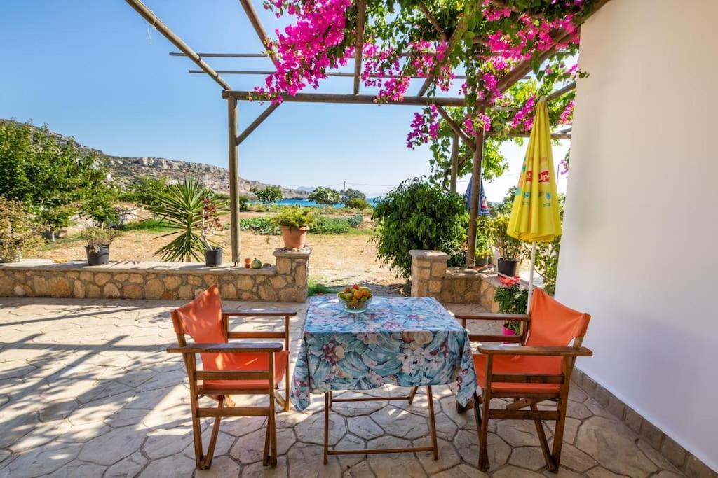 Venetia'S Garden Apartment Lefkos  ภายนอก รูปภาพ