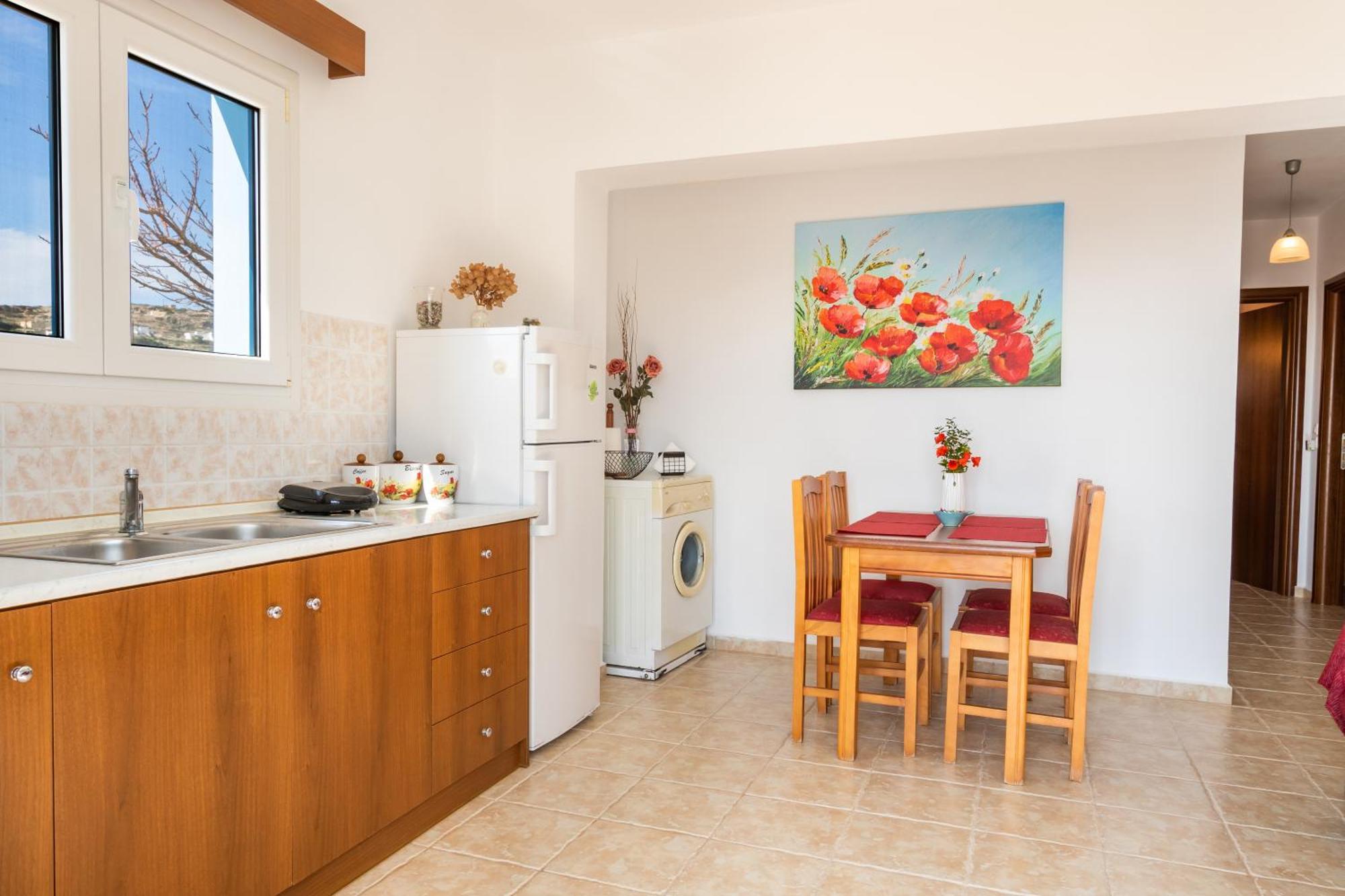 Venetia'S Garden Apartment Lefkos  ภายนอก รูปภาพ